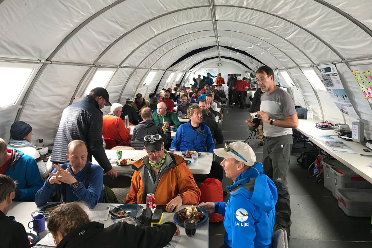 03A The Dining Tent At Union Glacier Camp Antarctica